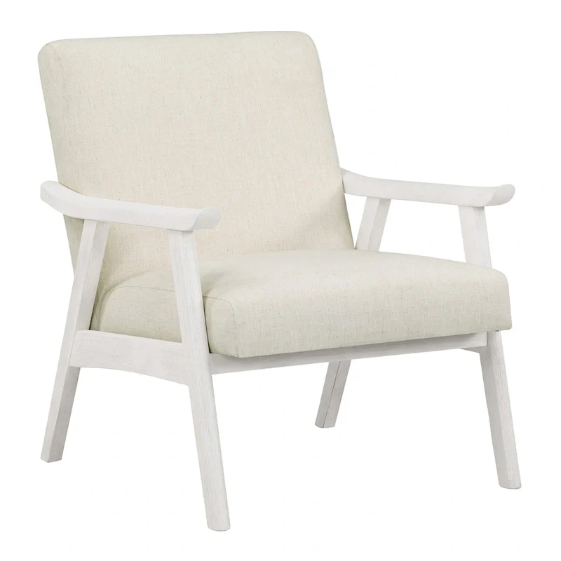 Weldon Mid-Century Fabric Upholstered Chair