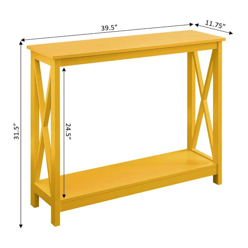 Convenience Concepts Console Table with Shelf