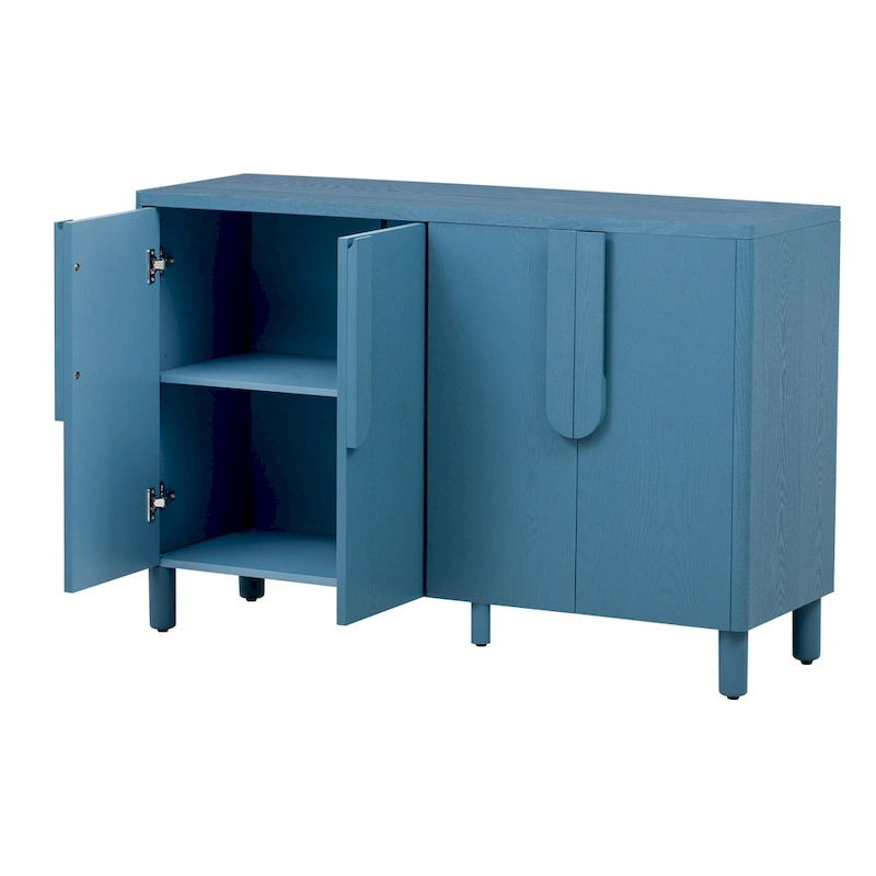 48 Inch Buffet Sideboard Cabinet with Adjustable Shelves