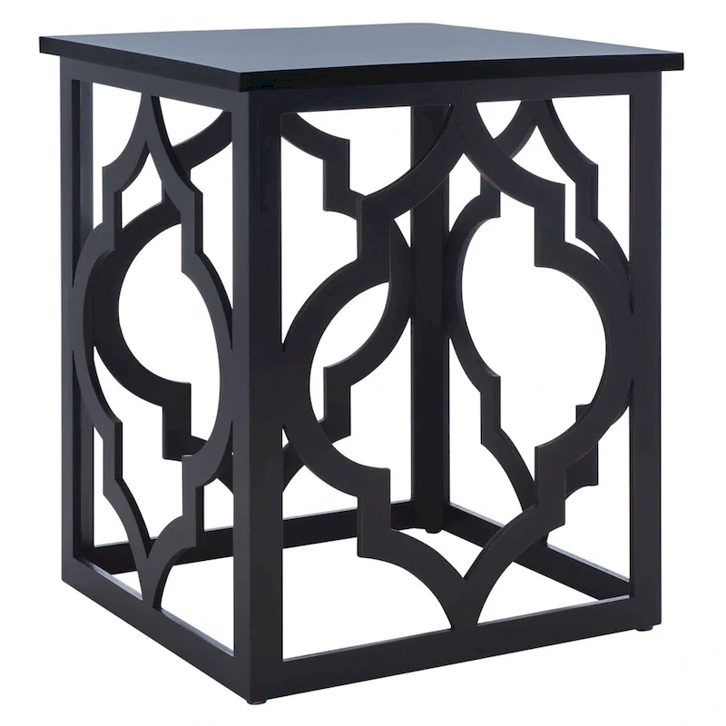 Silver Leaf End Table - 19 W x 19 D x 23 H