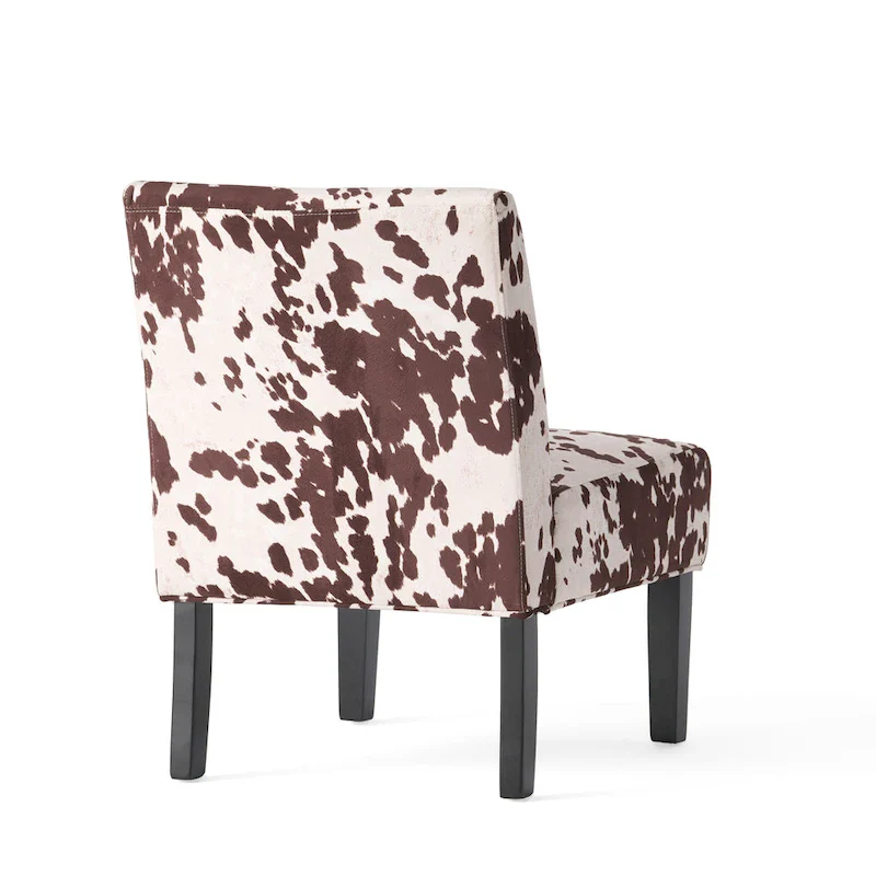 Modern fabric slipper chair