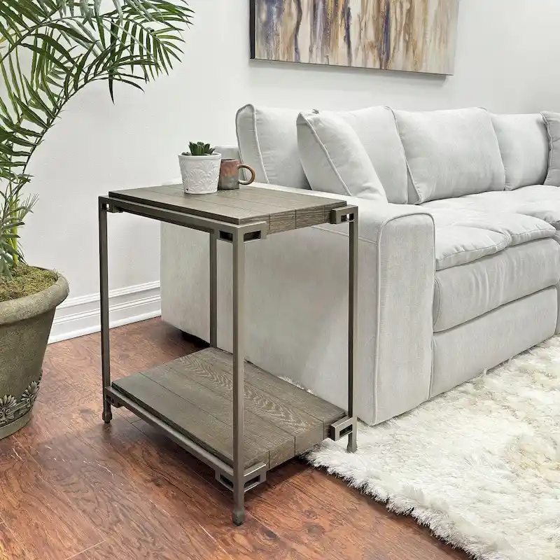 3-Piece Living Room Table Set (1 Coffee Table + 2 Side Tables)