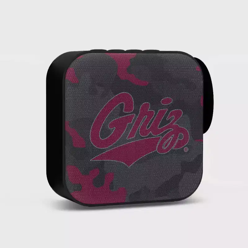 NCAA Montana Grizzlies Bluetooth Portable Speaker with FM Radio: USB & MicroSD Compatible