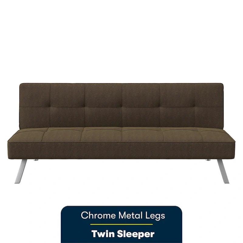Convertible Sofa with Finger Guard – Sofa, Lounger & Full-Size Bed