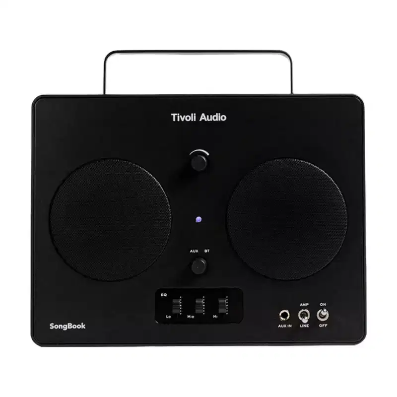 Tivoli Audio SongBook Portable Bluetooth Speaker - Black