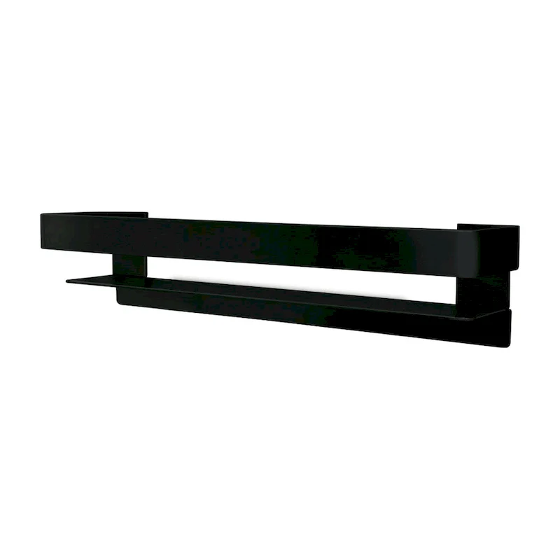 20-in Stainless Steel Grab Bar Shelf with Rail - Champagne Bronze / Polished Chrome / Brushed Stainless / Matte Black