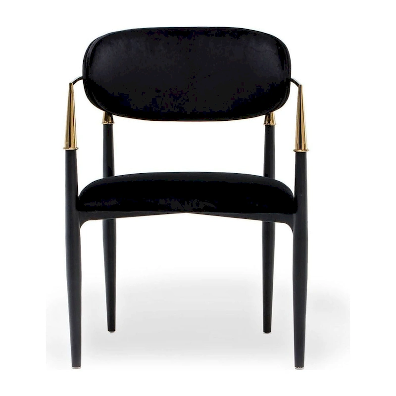 Roubi Gold Stainless Steel Dining Chair