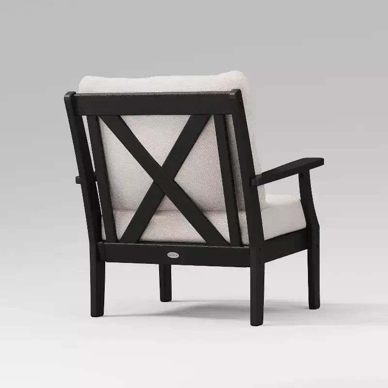 POLYWOOD Braxton Deep Seating Outdoor Patio Club Chair