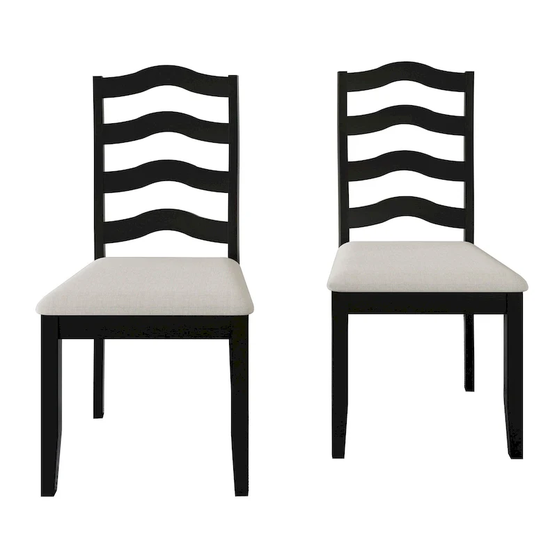 CraftPorch Sophistique Wooden Dining Chairs (Set of 2) - N/A