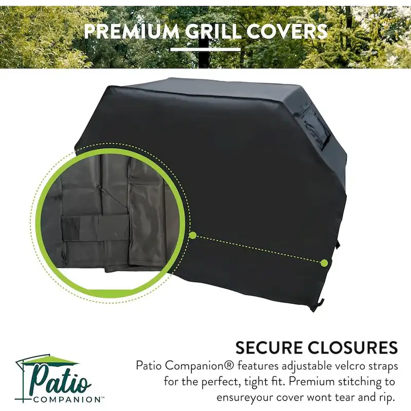 Patio Companion Premium BBQ Grill Cover 58 Inch - 58 Inch