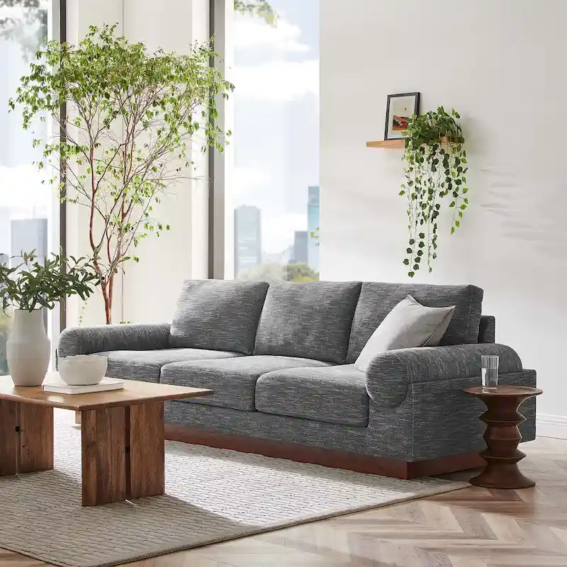 Oasis Upholstered Fabric Sofa