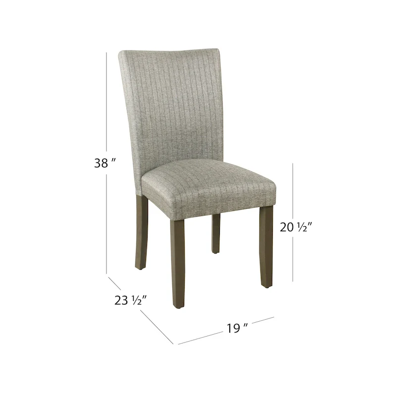 HomePop Classic Parsons Dining Chair - Set of 2