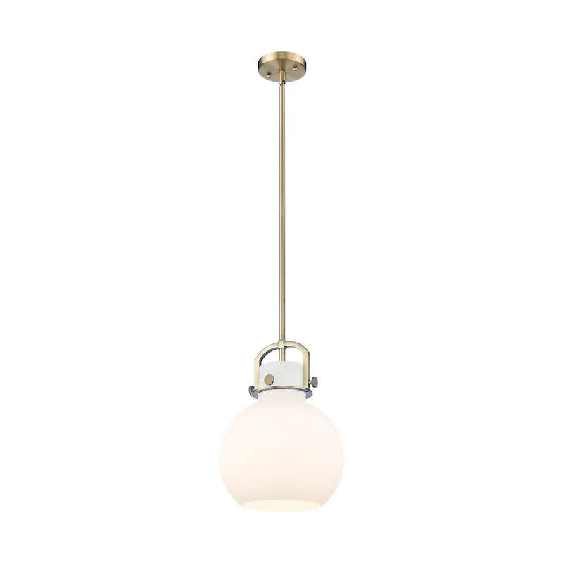 Innovations Lighting Newton Sphere - 1 Light 10  Stem Hung Pendant