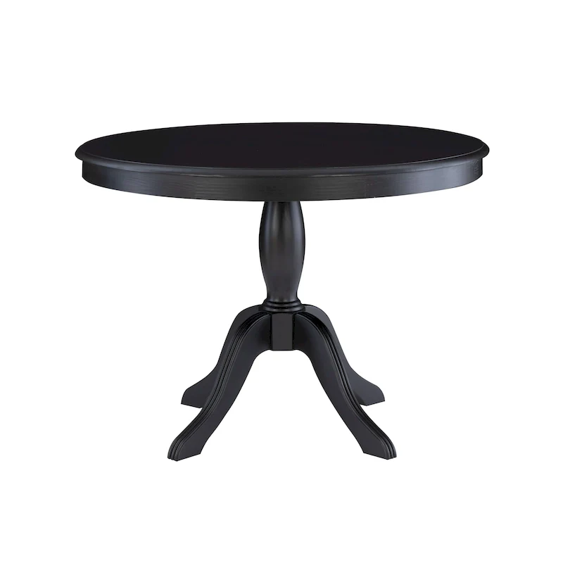 Josie Round Solid Wood Pedestal Table