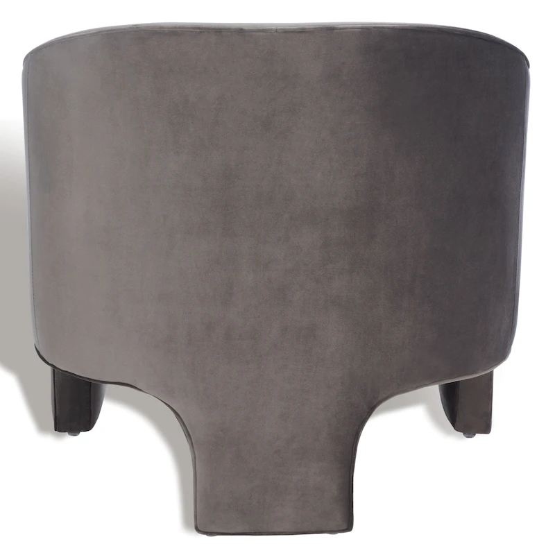 SAFAVIEH Couture Evchen Velvet Accent Chair - 30 W x 28 L x 30 H - 30Wx28Dx30H