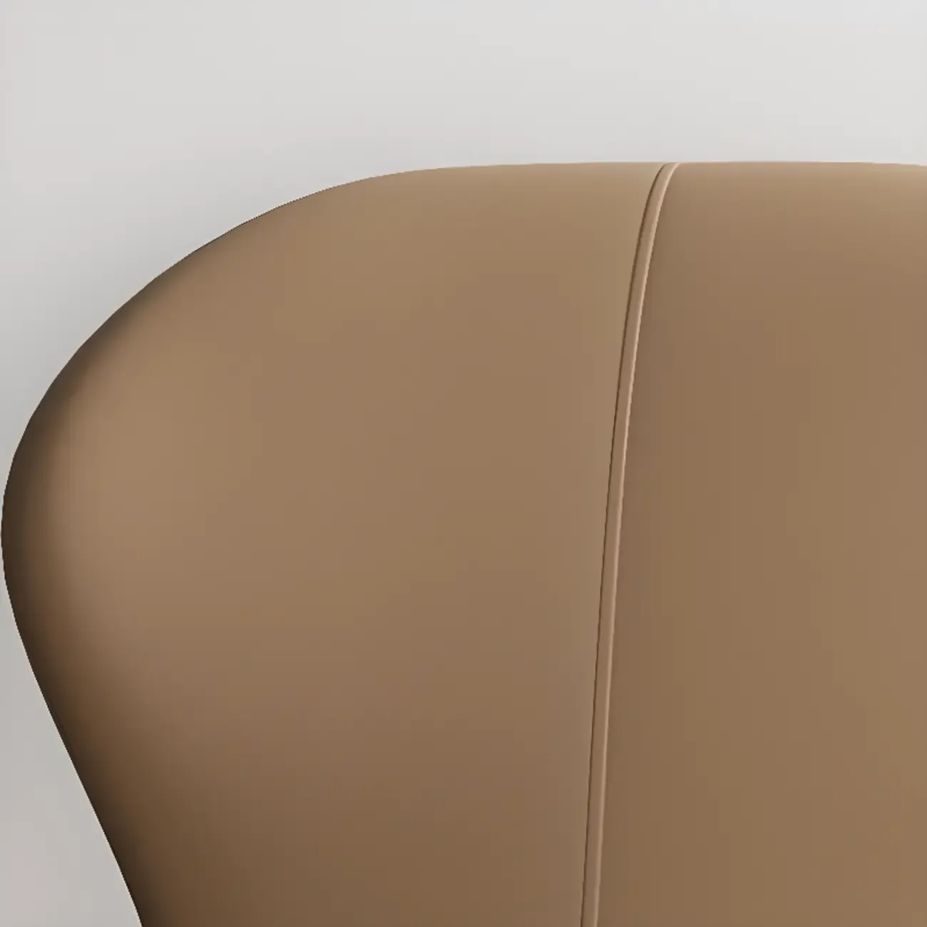 Modern Wingback Faux Leather Upholstered Dining Chair