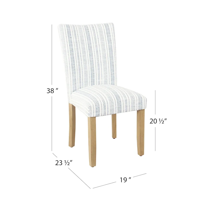 HomePop Classic Parsons Dining Chair - Set of 2