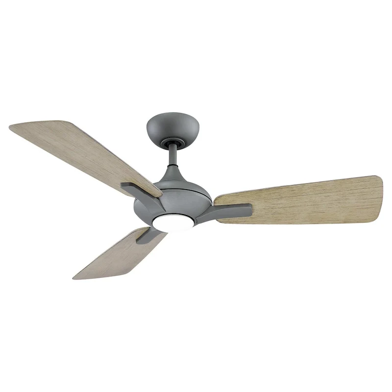 Mykonos 52 Inch 3-Blade Smart Fan with 6-Speed DC Motor and LED Light