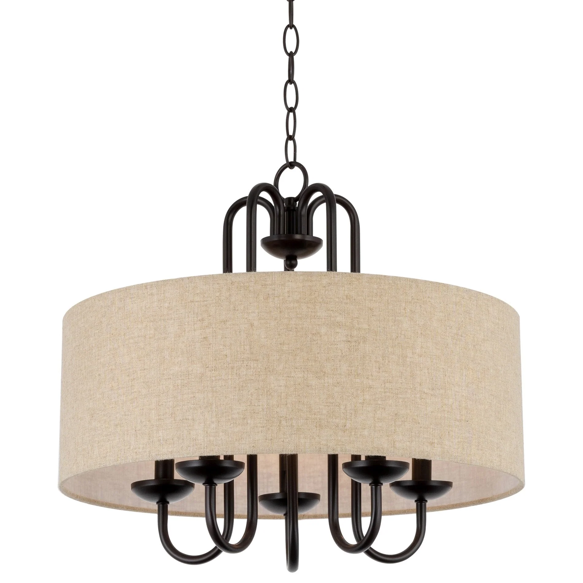 Gwenyth 20 5-Light Modern Drum Chandelier