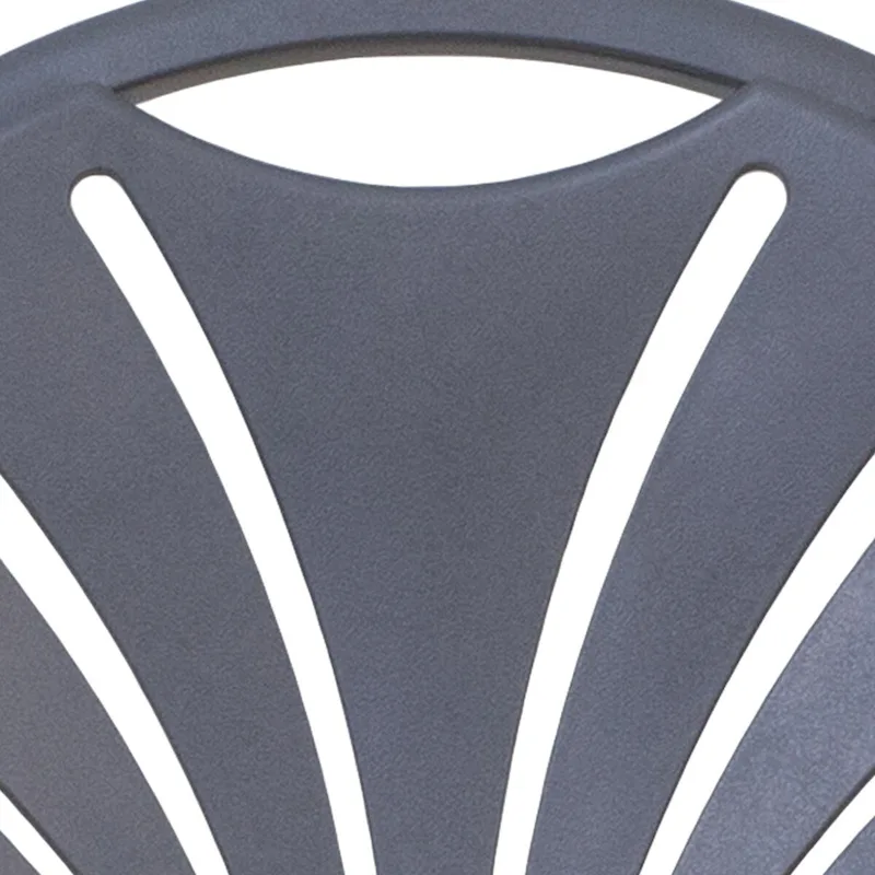 650 lb. Capacity Plastic Fan Back Folding Chair