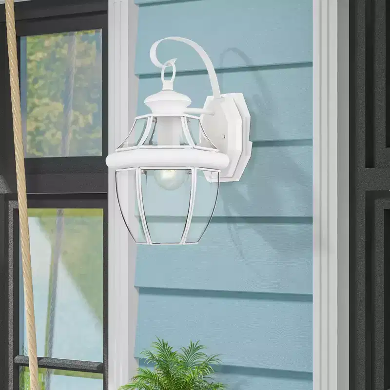 Livex Lighting Monterey 1 - Light Wall Light in White