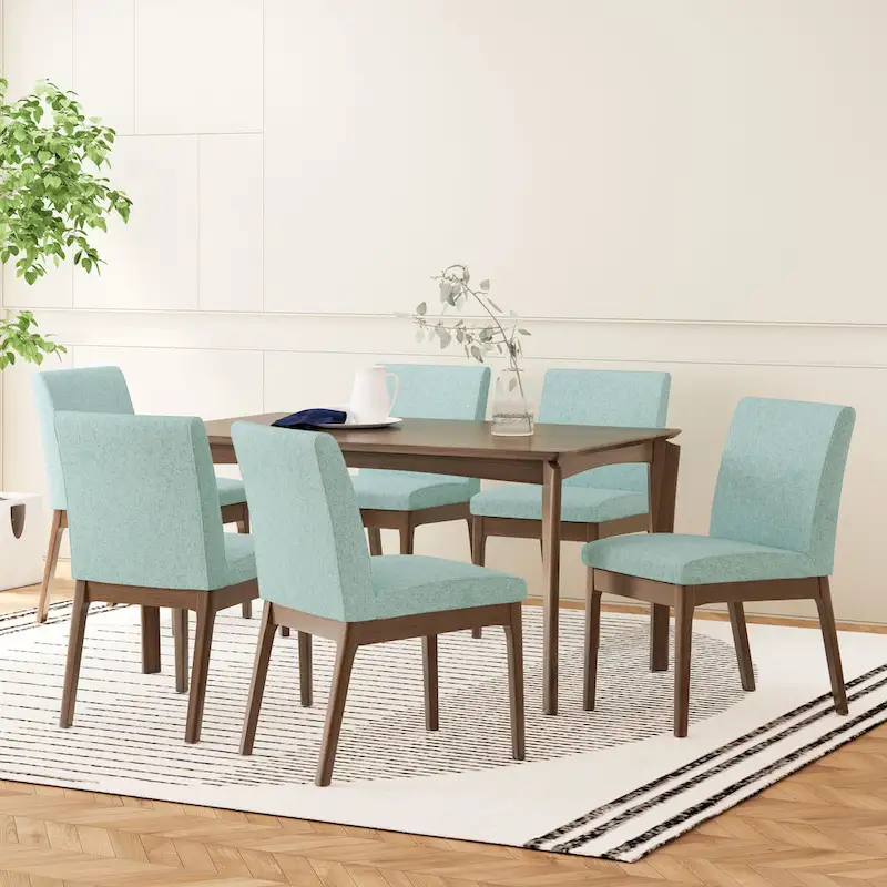 Atherton Wood 7 Piece Dining Set by Christopher Knight Home