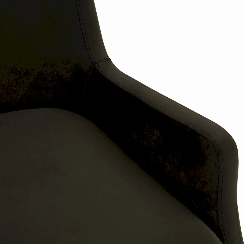 SAFAVIEH Couture Anjanette Velvet Arm Chair - 28 W x 29.9 D x 35.4 H - 28Wx30Dx35H