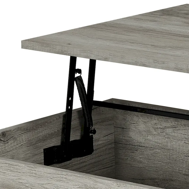 Uver Rustic 47-inch 1-Shelf Lift-top Coffee Table by Furniture of America