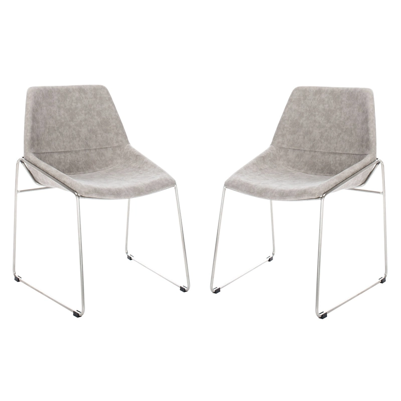 SAFAVIEH Oliva Mid Century Dining Chair (Set of 2) - 25 x 24 x 33.3 - 25 x 24 x 33.3 - 25Wx24Dx33H