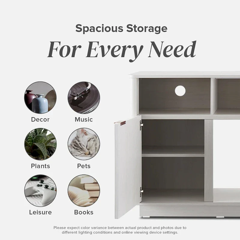 Mopio Brooklyn 59 Electric Fireplace TV Stand