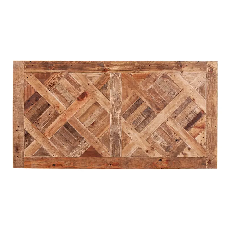 SEI Furniture Lawrence Modern Farmhouse Reclaimed Wood Desk