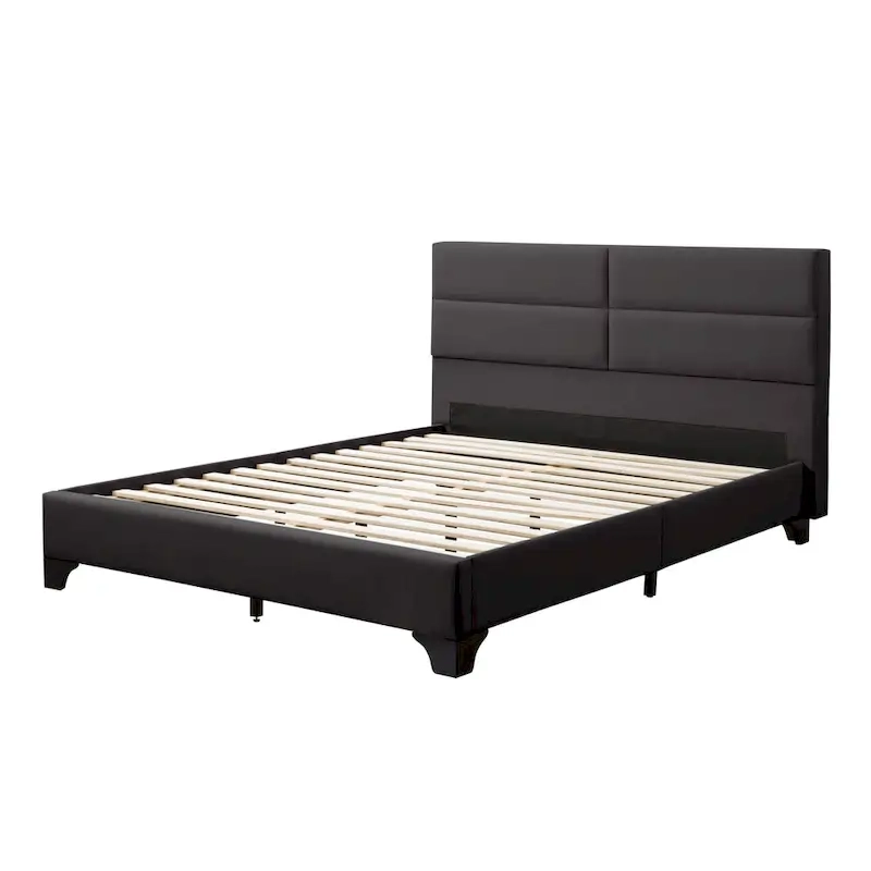 Bellevue Queen Rectangle Panel Upholstered Bed