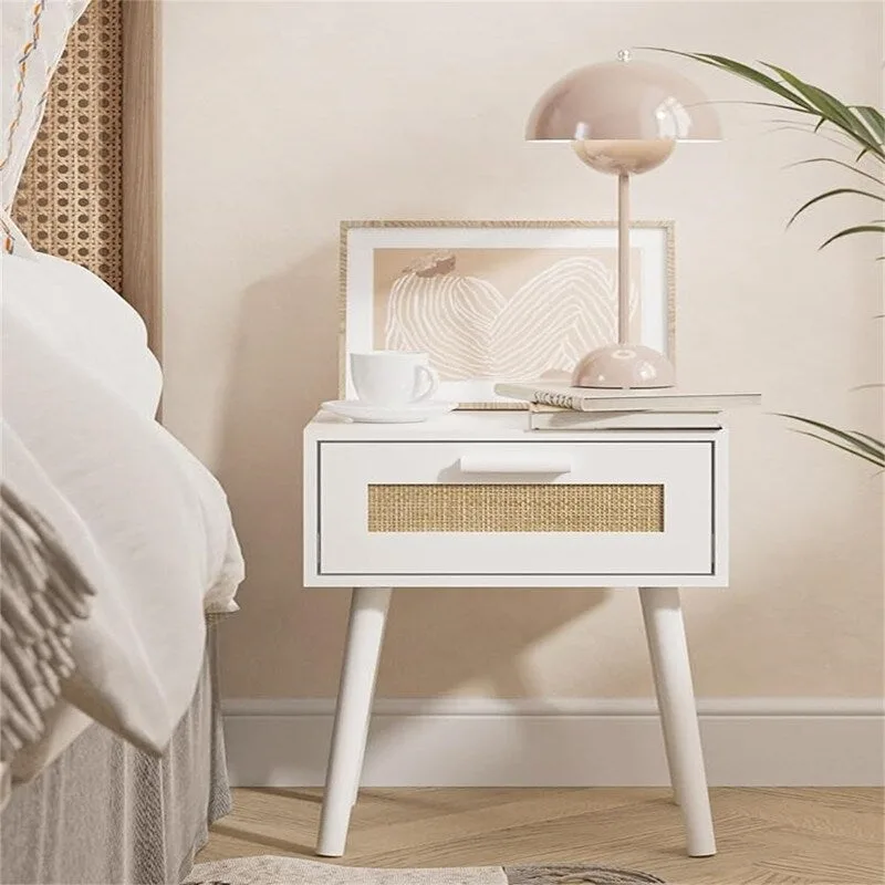 Bedroom Nightstands Wooden Night Stands - 11.81D x 15.35W x 19.69H