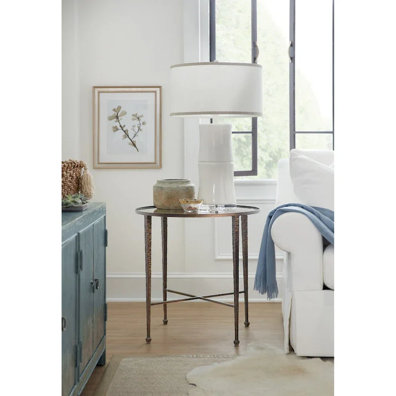 Hooker Furniture Flanders 40  Wide Square Cocktail Coffee Table