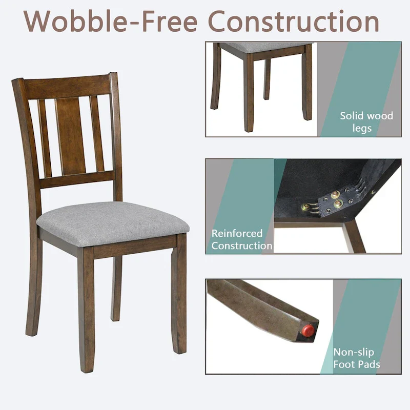 Dining Chairs with Padded Seat