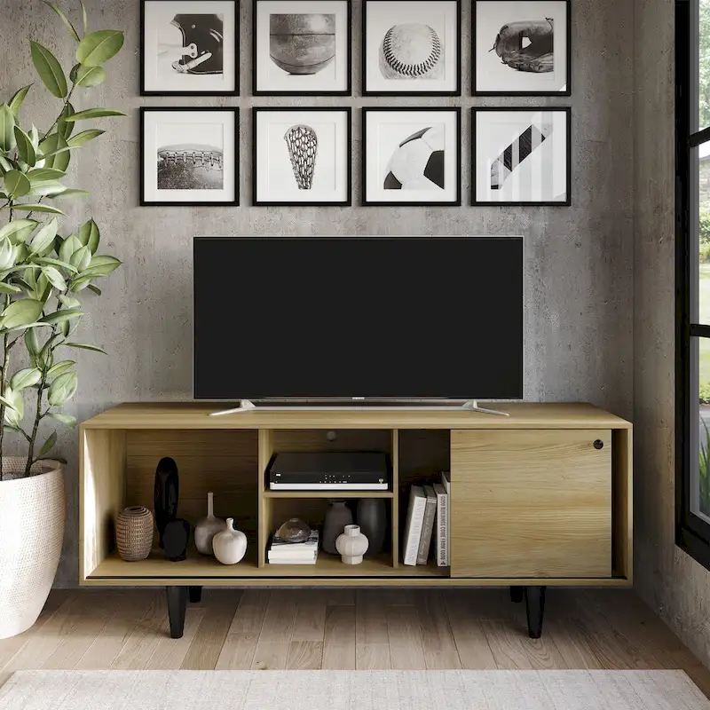 Mid-Century Modern TV Stand Console