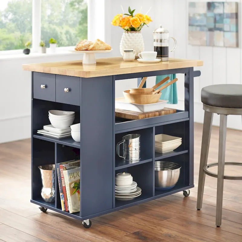 Boston Rolling Kitchen Island/Cart