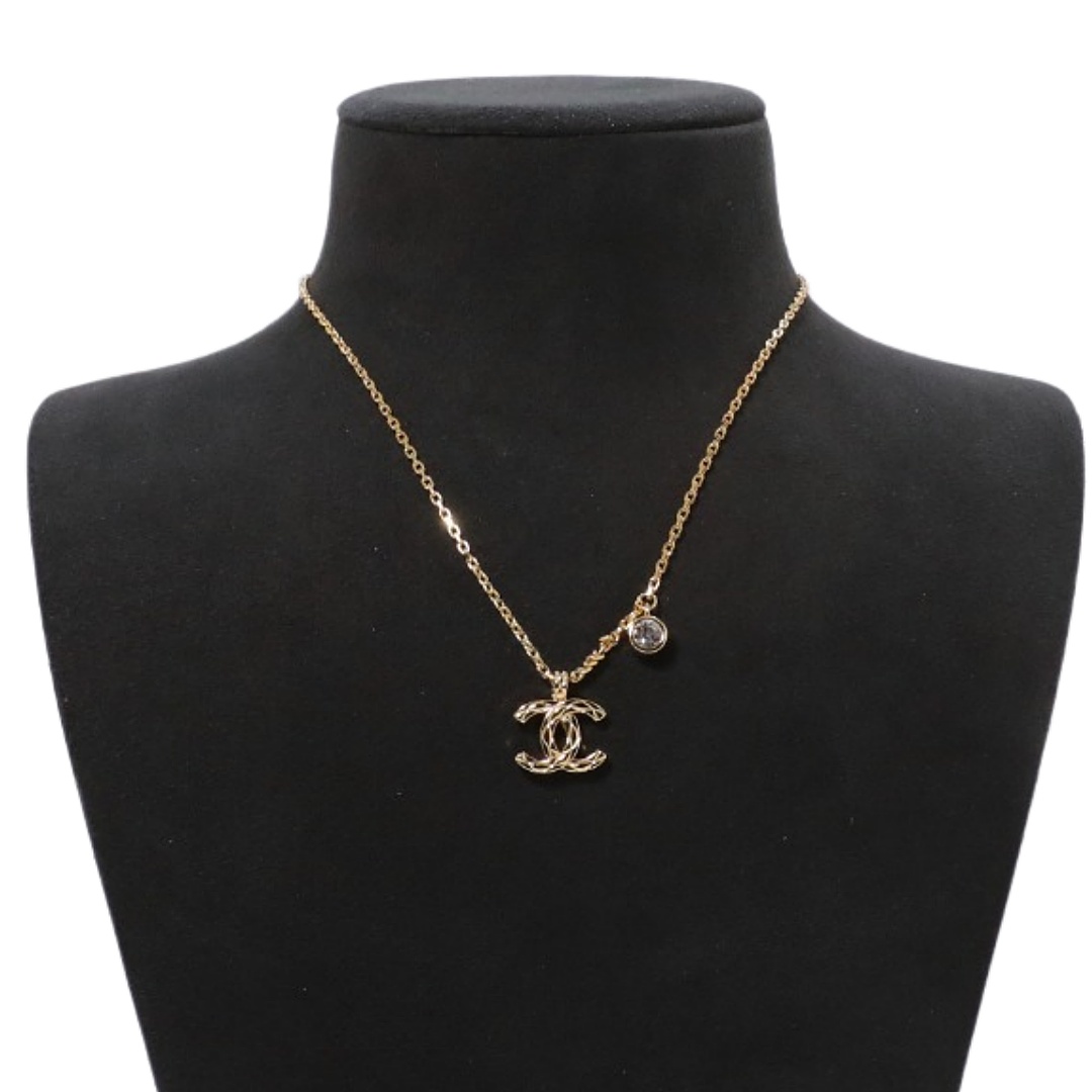 CCN488 Chanel cc logo pendant necklace - ccjewelryacc