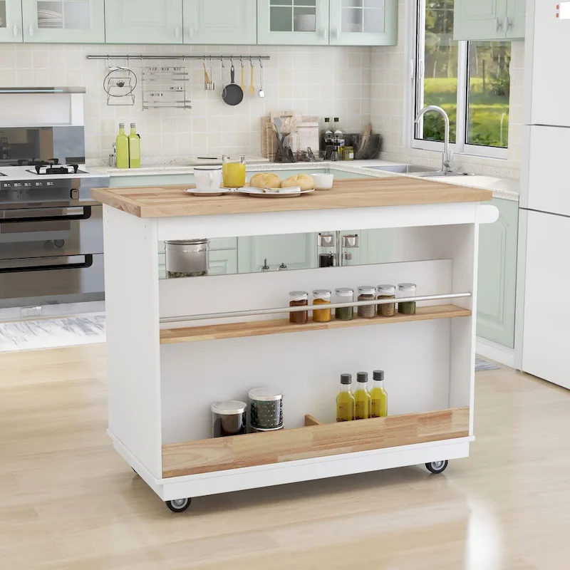 Two-sided Kitchen island Cart