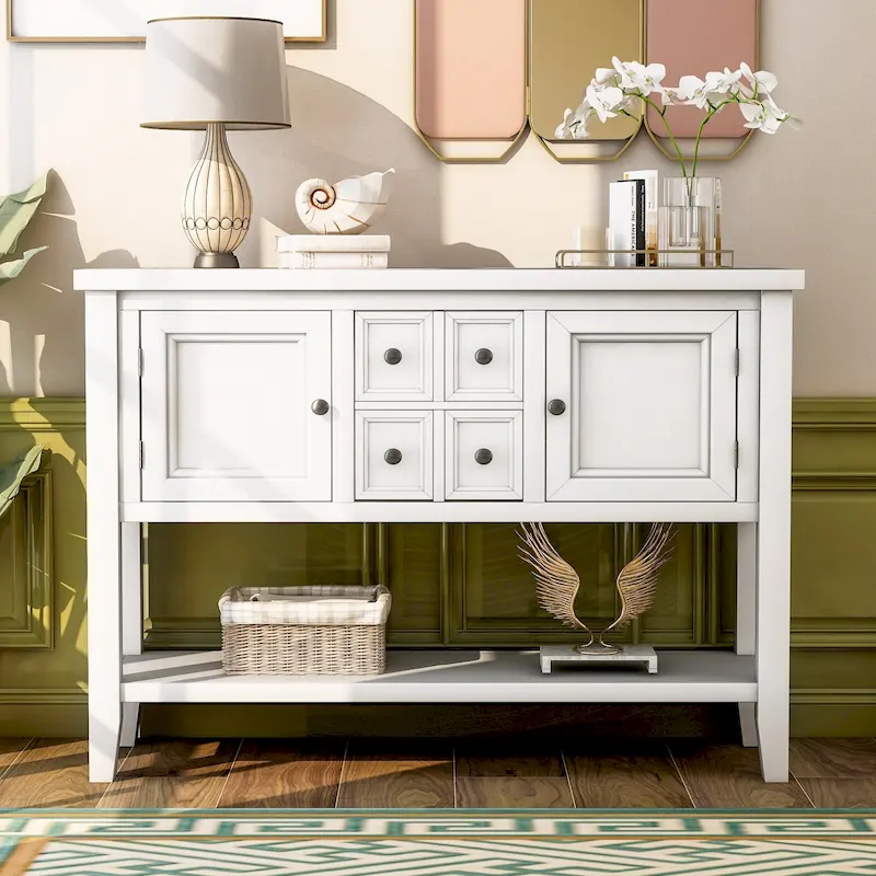 Cambridge Series Buffet with Bottom Shelf