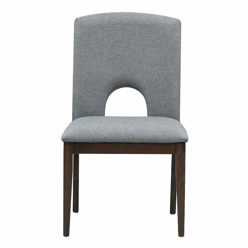 Modern 5-Piece Round Dining Set with 16.2 Removable Leaf