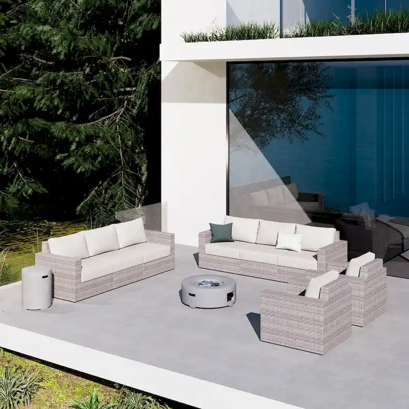 Avalon 10-Piece Fire Seating Set