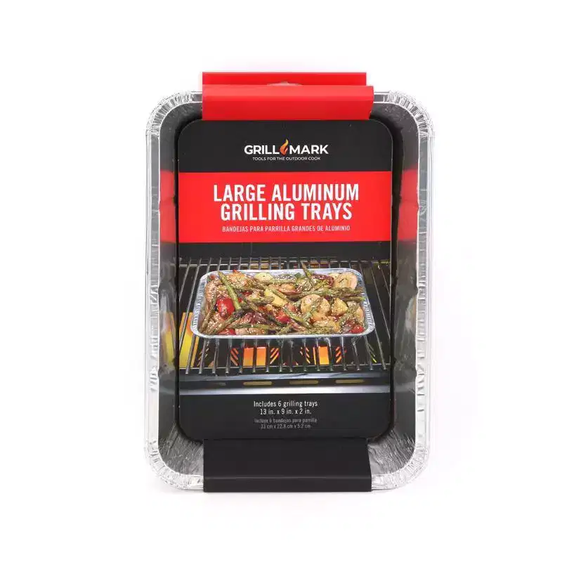 Grill Mark Aluminum Grilling Pan 6 pack