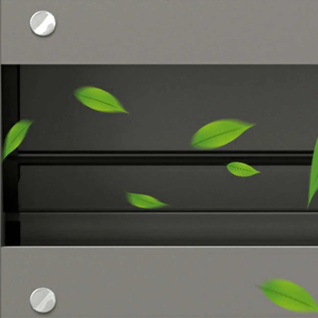 3-Tier Narrow Dark Gray Drop-Front Wood Shoe Cabinet