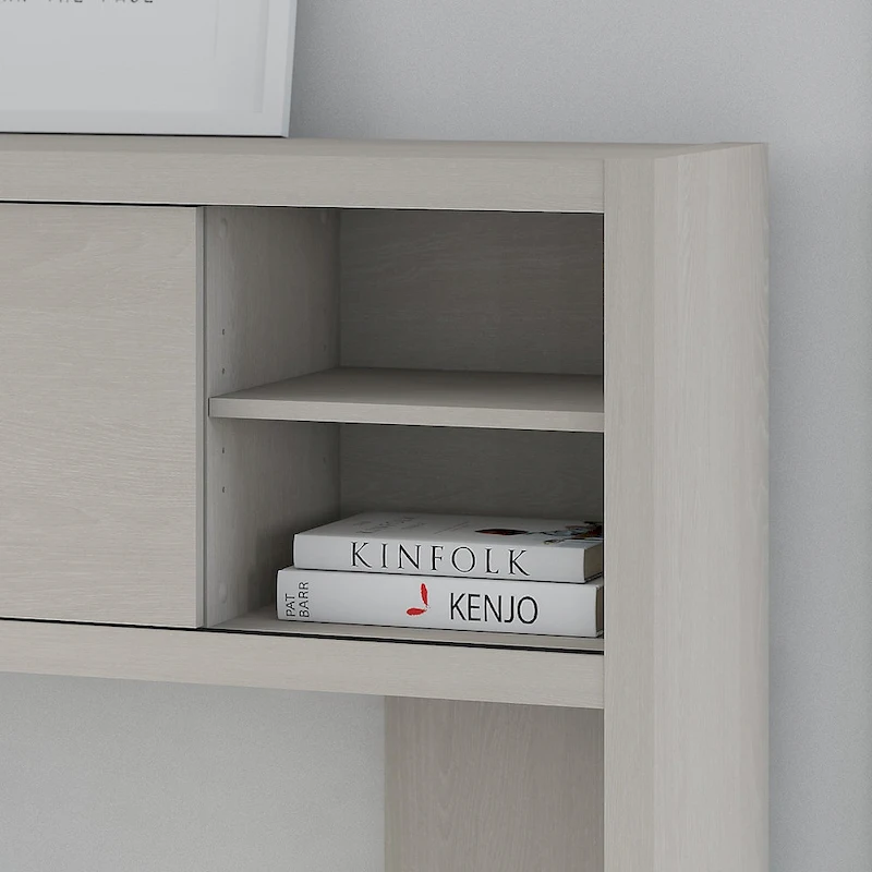 Echo L Shaped Desk with Hutch by Bush Business Furniture