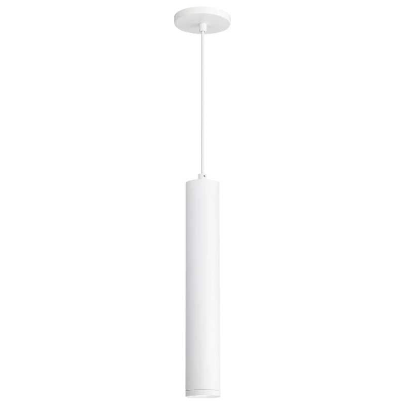 Century 12 Watt 16  LED Pendant Matte White Finish