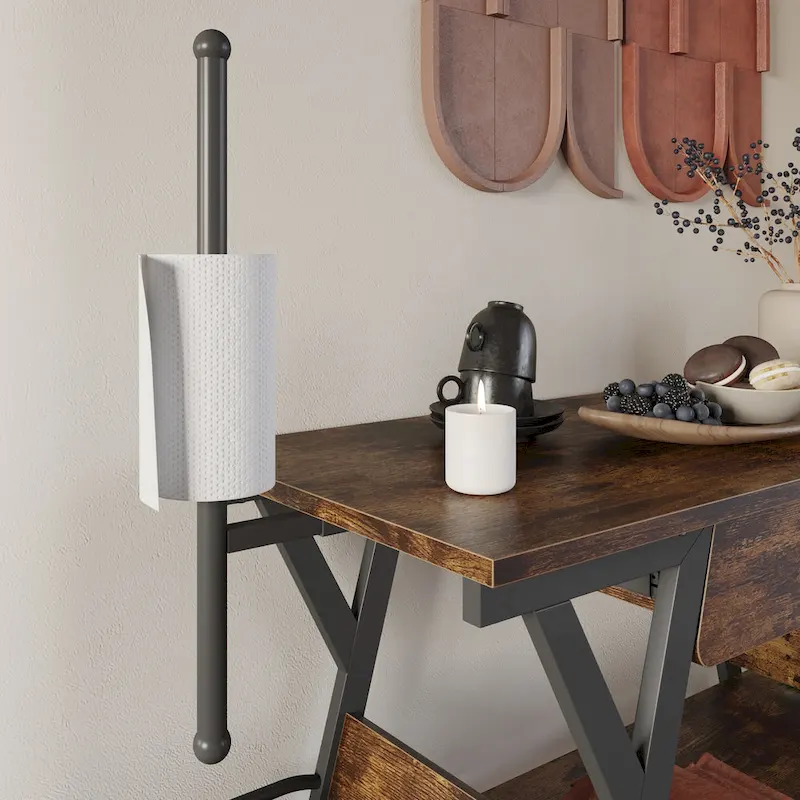 41.7 inch Wide Rolling Kitchen Island with Drawer - 41.7 inch