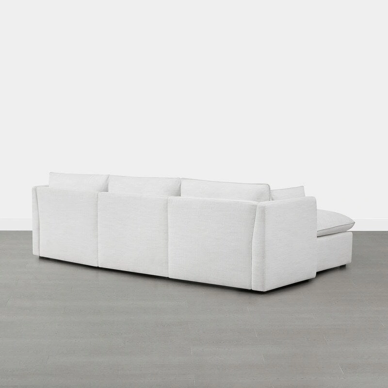 Cypress L-shape Sectional Couches Modular Sofa with Ottoman