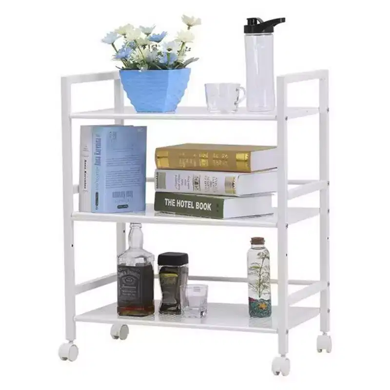 Widened Cart 3-Tier Multi-Function Layer Cart-xm_463w Moveable Storage Rack