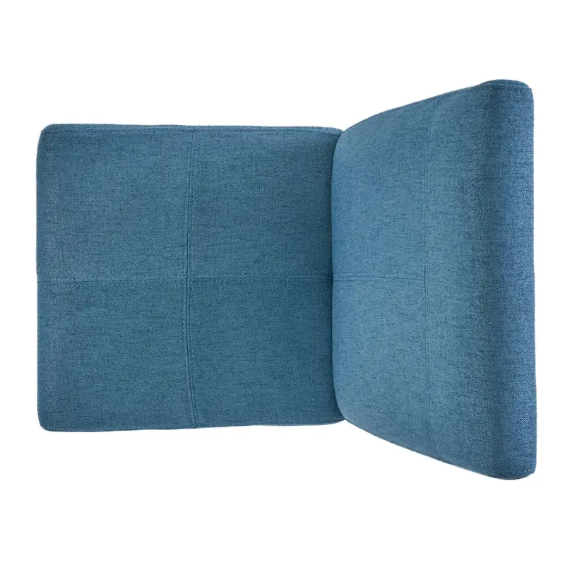 Upholstered Dining Chairs Set of 2 - Contemporary T-Stitch Design, 17.75